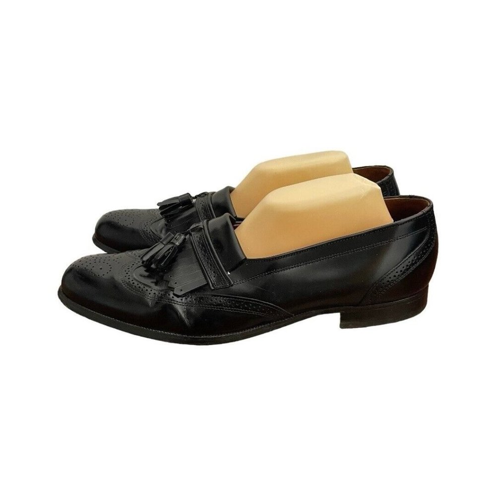 Bostonian Classics Men's Black Leather Slip-On Loafer Size 11M